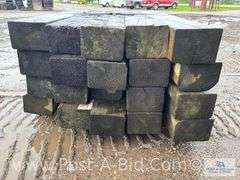 Pallet Of Approx. 20 Guardrail Timbers, Approx. 6' Long.