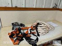 Malta Safety Harness And Rope, Owner Stated "Used Once".