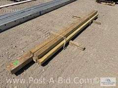 1-Bundle Treated 4 x 4 Posts.