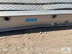 Aluminum Scaffold Plank, 24"L x 24"W x 6"H, Load Rating 700lbs.