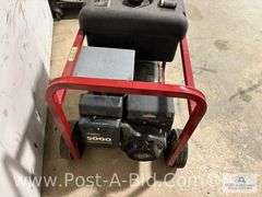Generac 5000 Watt Generator, Briggs And Stratton Motor.