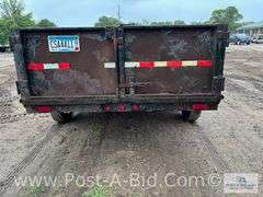 2004 PJ 14' Tandem Axle Dump Trailer, 2 5/16" Ball Hook Up, No Ba