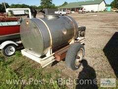 Trailer Mounted 300 Gallon Sprayer With Electric Hose Reel (Needs