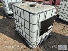 250 Gallon Poly Tank, "Food Grade, 1 Use"