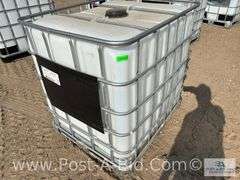 250 Gallon Poly Tank, "Food Grade, 1 Use"