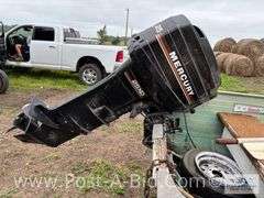 2000 Crestliner Fishing Boat With Mercury 25 HP Motor And 1970 Li