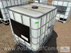 250 Gallon Poly Tank, "Food Grade, 1 Use"