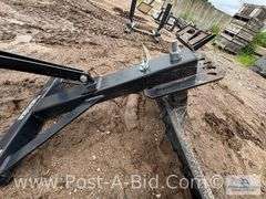 New Mahindra 5' 3 Point Back Blade, Cat 1.