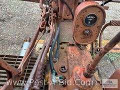 Farmall B Tractor, With Woods Belly Mower, Narrow Front, 2 Flat T