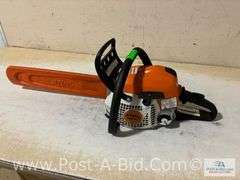 STIHL MS 211 Chainsaw 18" Bar, Owner Stated, "Runs Great. "