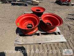 3-Skid Loader Rims, 8 Bolt.