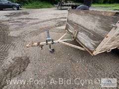 Shop Built 4' x 8' x 22" Side Wall Trailer, With Spare Tire, Life