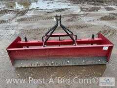 SD 6' Box Blade With 3 Point Hook Up.
