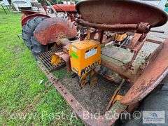 Farmall B Tractor, With Woods Belly Mower, Narrow Front, 2 Flat T