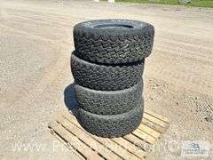 4-Firestone Radial 31 x 10.5 R15 LT Tires On 15" GM 6 Bolt Rims,