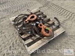 2-10 Ton Renfro SF Self Closing Lifting Hooks With 1/2" And 5/8"