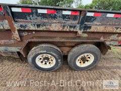 2004 PJ 14' Tandem Axle Dump Trailer, 2 5/16" Ball Hook Up, No Ba