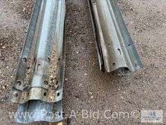 Approx. 9 Guardrail Sections, Approx. 26' Long Each.