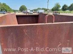 Steel Dumpster.