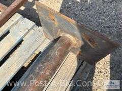 Steel Stand 3' Tall And Steel Ladder 8' Long.
