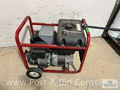Generac 5000 Watt Generator, Briggs And Stratton Motor.