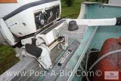 1973 Lund 14' Boat With Johnson 15HP Motor, Owner Stated "Hasnt B