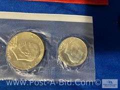25-Eisenhower Dollars (Mixed Dates) 1-1776-1976 US Bicentennial S