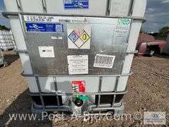 250 Gallon Poly Tank, "Food Grade, 1 Use"
