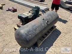 Truck Air Compressor Honda 8.0 Engine And Tank.
