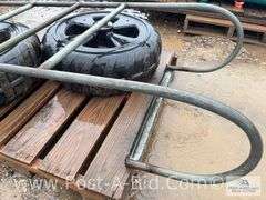 2-Otter Dock Wheels Approx. 2' Wide, And Large (Wide) Dock Ladder