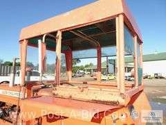Allis Chalmers D-17 Wide Front Gas Tractor, Cab Needs Glass, PTO,