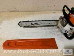 STIHL MS 211 Chainsaw 18" Bar, Owner Stated, "Runs Great. "