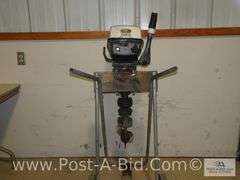 Johnson 6 HP Boat Motor, Condition Unknown, Stand Not Included.