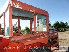 Allis Chalmers D-17 Wide Front Gas Tractor, Cab Needs Glass, PTO,