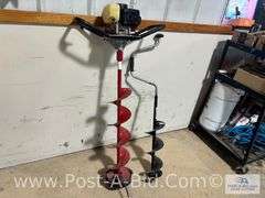 Eskimo Ice Auger With Manual Ice Auger.
