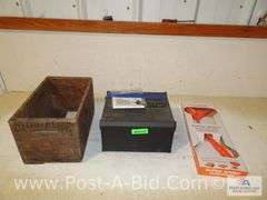 Imprint Pistol Safe With 2 Keys, Shell Wood Box And Clay Pigeon H