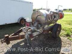 Trailer Mounted 300 Gallon Sprayer With Electric Hose Reel (Needs