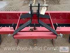 SD 6' Box Blade With 3 Point Hook Up.