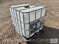 250 Gallon Poly Tank, "Food Grade, 1 Use".