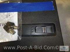 Imprint Pistol Safe With 2 Keys, Shell Wood Box And Clay Pigeon H