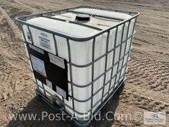 250 Gallon Poly Tank, "Food Grade, 1 Use"