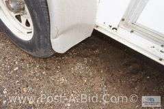2012 H & H 12' Plus 4' V Tandem Axle Enclosed Trailer, Rear Ramp