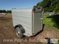 Shop Built 6' x 3' 5" x 4' Enclosed Trailer With Lifetime License