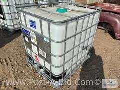 250 Gallon Poly Tank, "Food Grade, 1 Use"