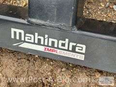 New Mahindra 5' 3 Point Back Blade, Cat 1.