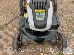 Yardman 173 cc Push Lawn Mower, With Kohler Motor And 2 Baggers,