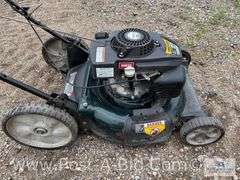 Yardman 159 cc Push Lawn Mower, Owner Stated, "Runs", But No Gas