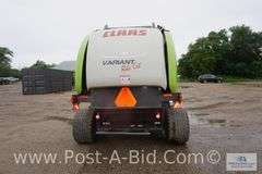 2009 Claas Round Baler, Variant 380RC, 4x6, Net Wrap Only, Pre Cu