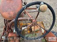 Farmall B Tractor, With Woods Belly Mower, Narrow Front, 2 Flat T