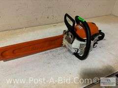STIHL MS 211 Chainsaw 18" Bar, Owner Stated, "Runs Great. "